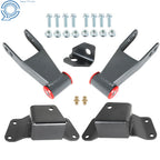 Rear Drop Kit Shackles & Hangers for Chevy GMC 1500 C15 K15 (1988–1998)