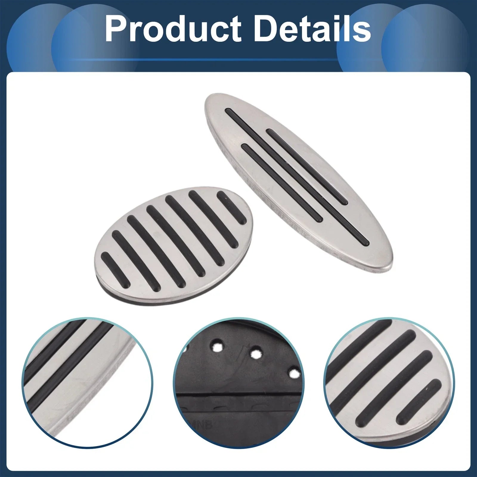 Foot Pedal Covers for BMW Mini Coupe (R58) (2012-2015)