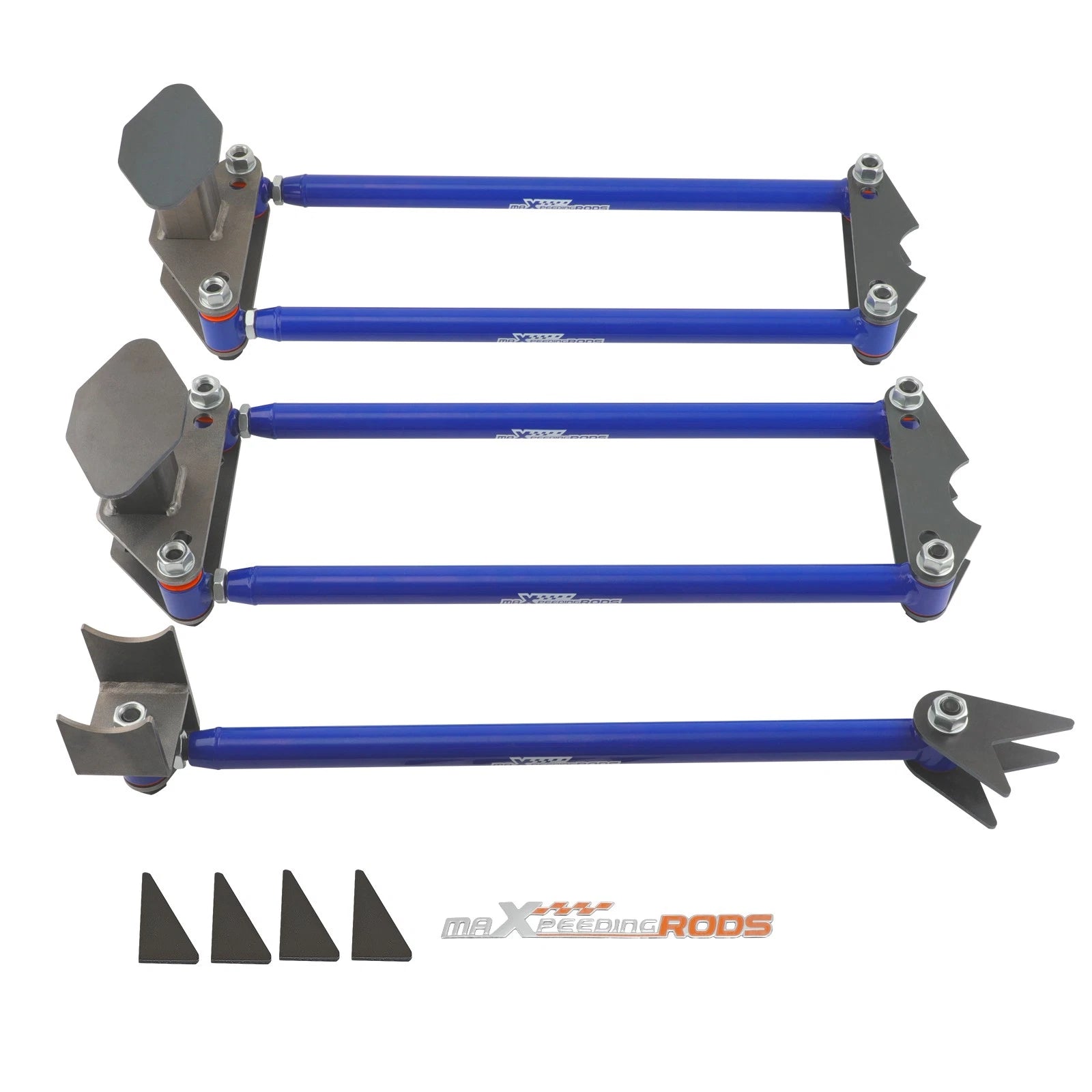 Universal Weld On Parallel 4 Links Suspension Kit for Air Ride Vehicles