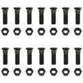 Set of 13 Plow Bolt & Nut for Blades/Cutting Edge 3/4-10x2 1/2 Grade 8