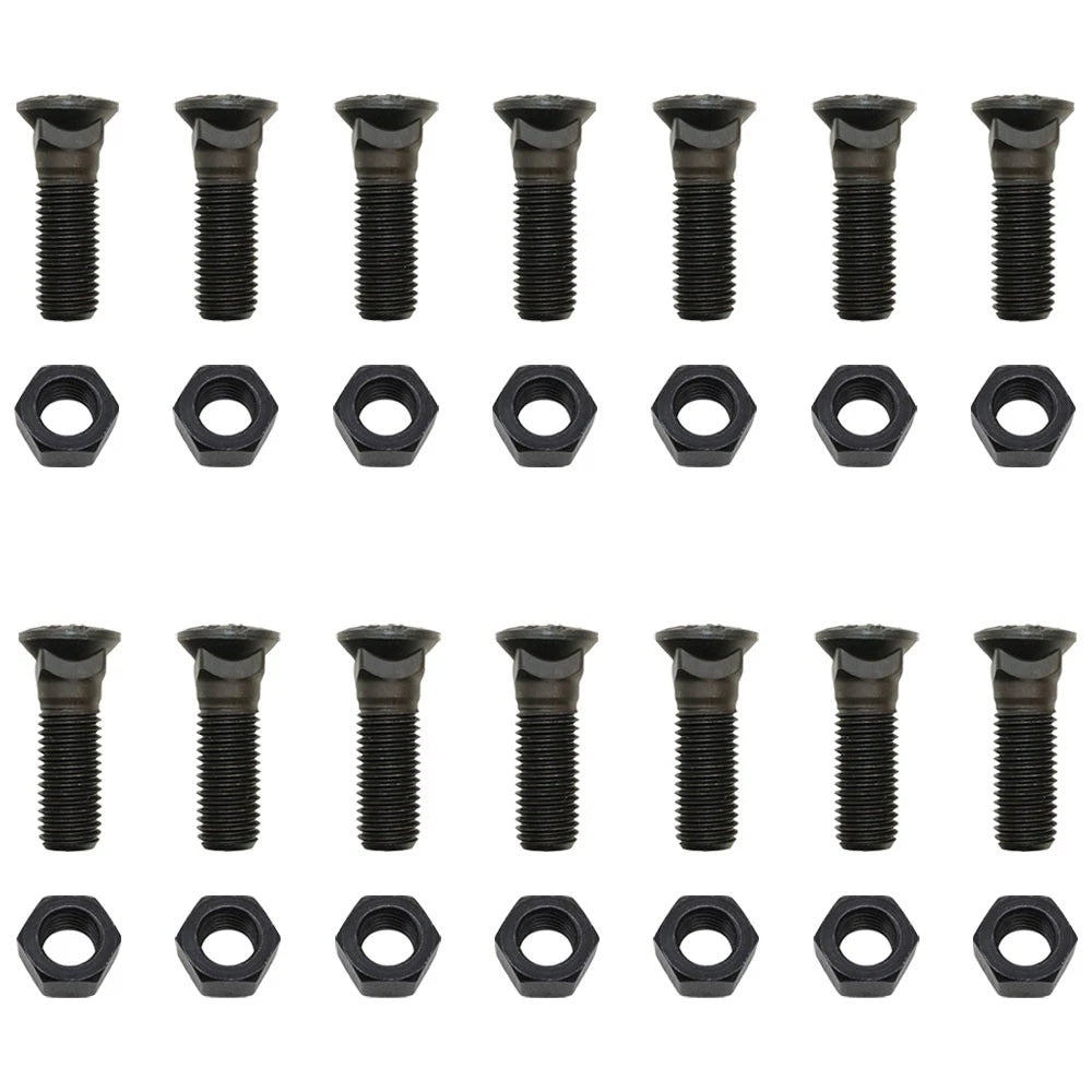 Set of 13 Plow Bolt & Nut for Blades/Cutting Edge 3/4-10x2 1/2 Grade 8