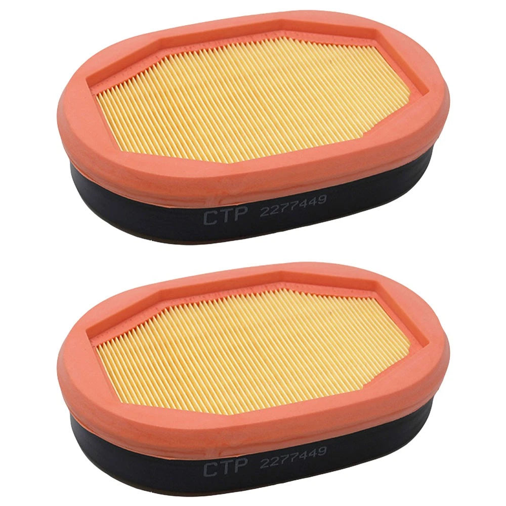 2X Air Filter Element for JCB (Replaces 2277449)