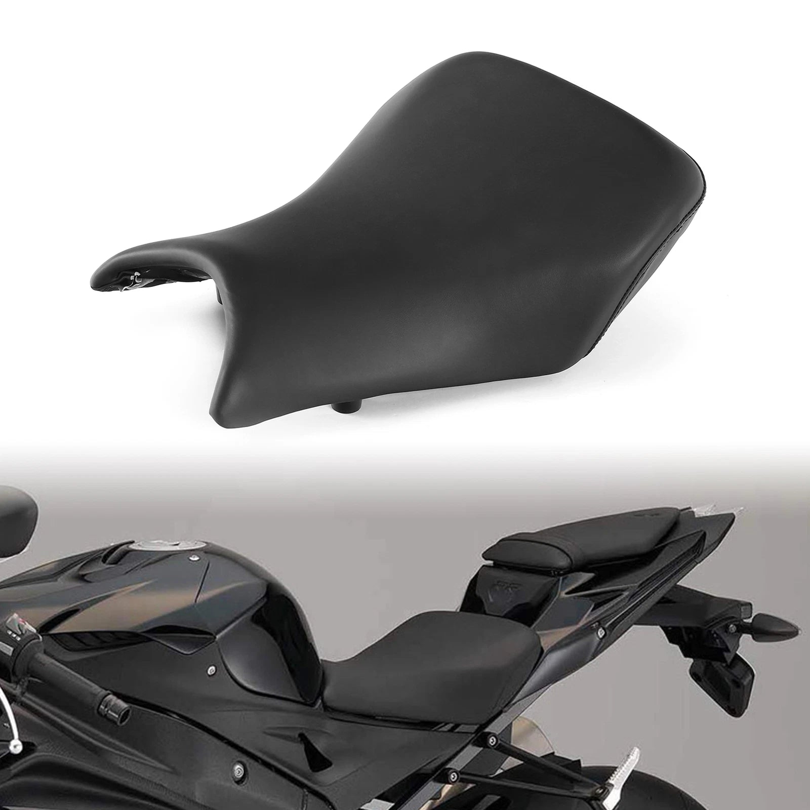 Front Rider Driver Seat for BMW S1000R (2014–2020) Black