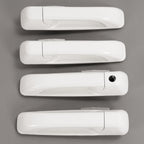 Set of 4 Outside Door Handles for Dodge Ram 1500 (2009–2024) / Ram 2500 (2011–2025) White