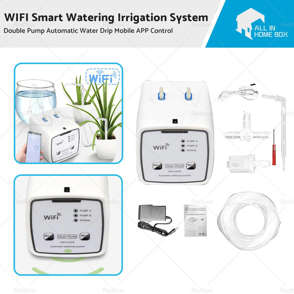 Double Pump WiFi Watering System for Garden (2002–2019)