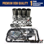4P Overhaul Rebuild Kit for Toyota 4P Forklift FG-20 FG-15