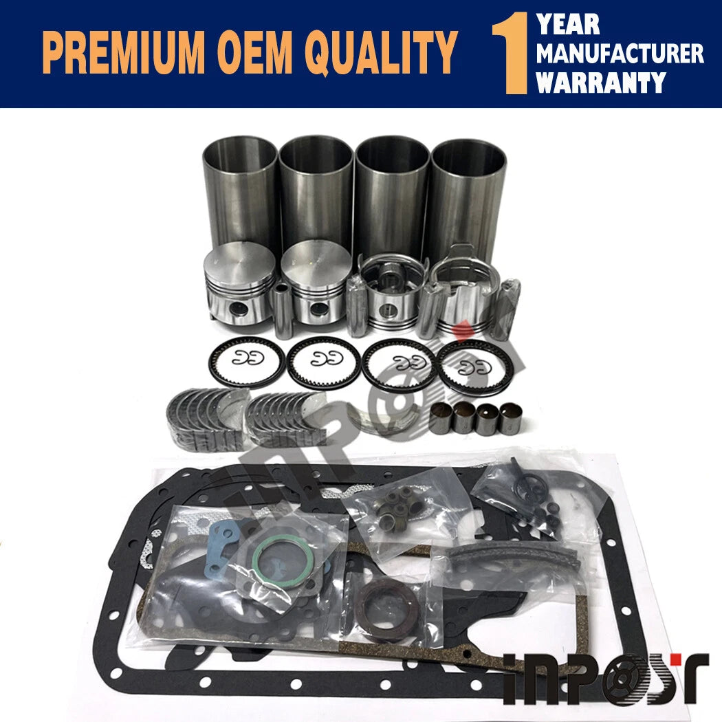 4P Overhaul Rebuild Kit for Toyota 4P Forklift FG-20 FG-15