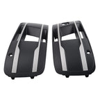 Set of 2 Front Bumper Fog Lamp Grille Covers for Audi Q7 (2016–2019)