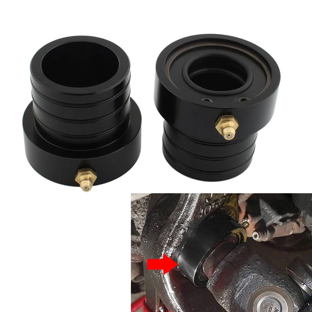 Pair Front Axle Tube Seal Kit for Jeep Wrangler JK TJ XJ (2007–2018)
