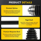 CV Axle Shaft for BMW X1 X2 Mini Cooper Countryman (2017–2022)