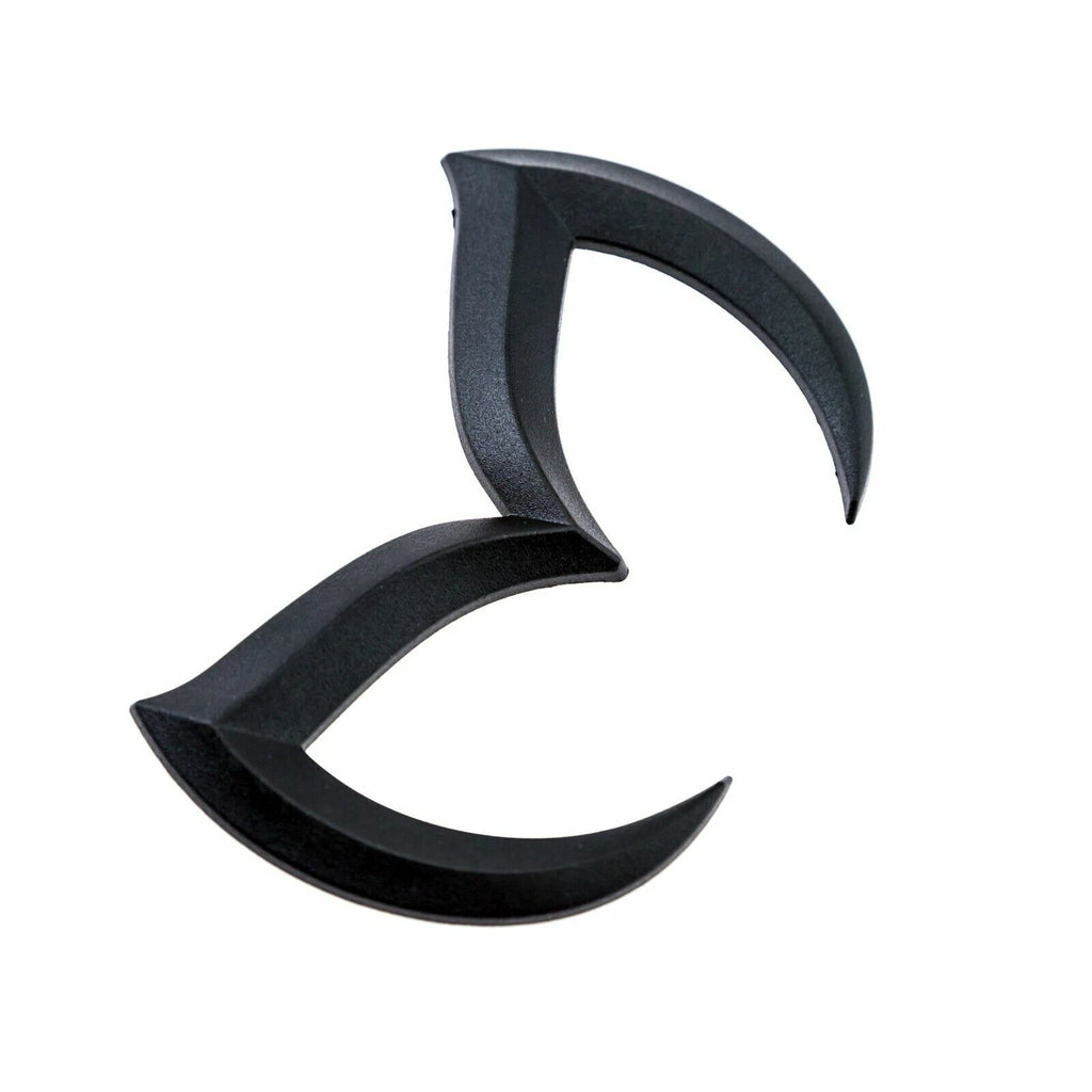 Black Evil M Emblem Badge Decal for Mazda 3 6 (2010-2016)