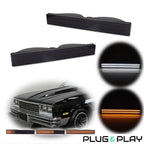 Switchback LED Front DRL Signal Lights for El Camino Malibu Caballero (1982–1987)