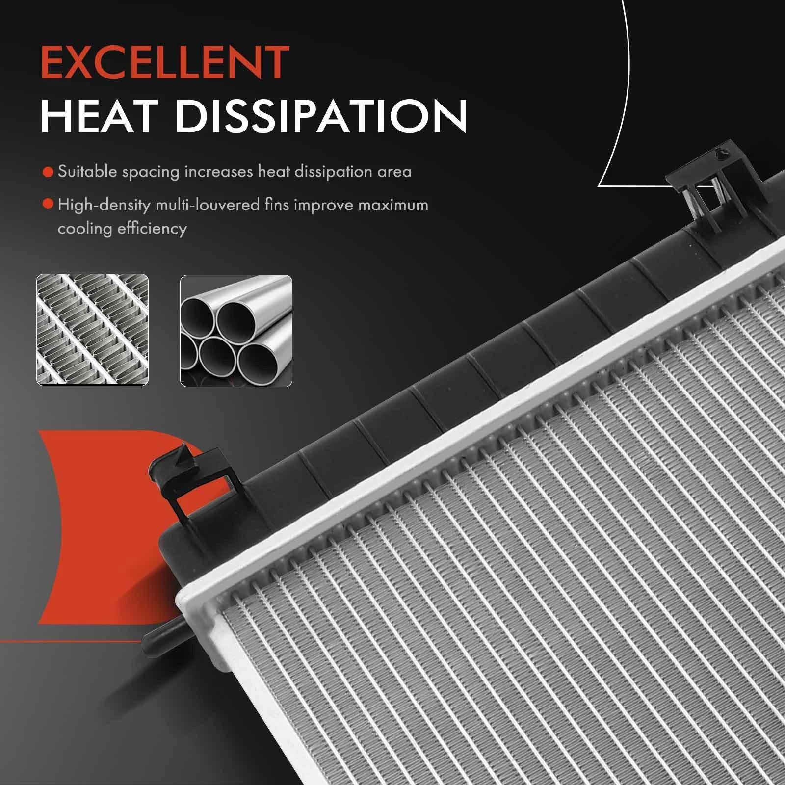 Radiator for Chevrolet Malibu Pontiac G6 Saturn (2006–2012)
