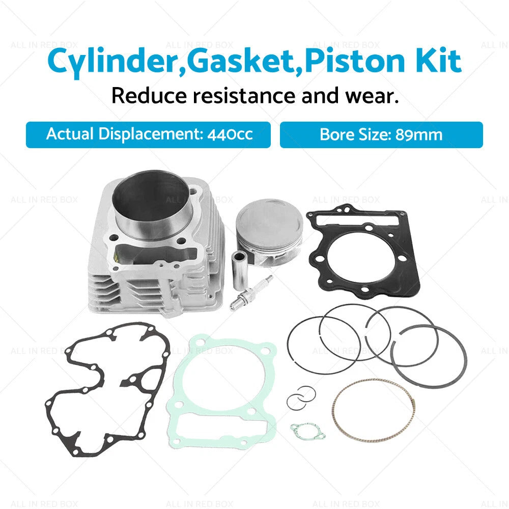 Piston Kit with Cylinder Gasket for Honda XR 400 R TRX 400 EX (1996–2014)
