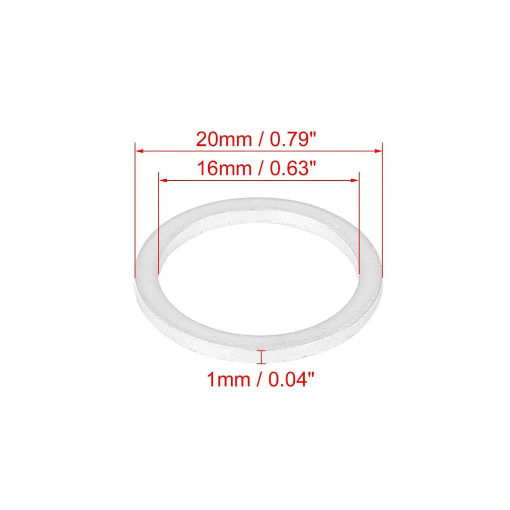 10pcs M16 Oil Drain Plug Gaskets for BMW