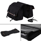 Waterproof Motorcycle Saddle Bag for Universal Fit (Black)