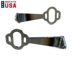 Tail Light Brackets Solid Steel Straight Pair for Ford Model A (1928–1931)