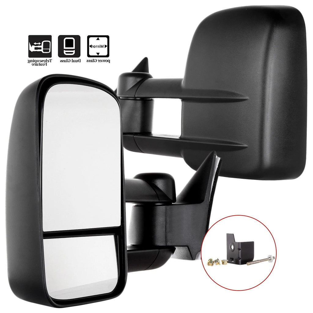 Power Towing Mirrors for Chevy GMC C/K 1500/2500/3500 (1988–1998)