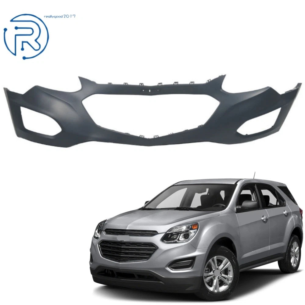 Front Bumper Cover for Chevrolet Equinox (2016–2017) with Fog Light Holes