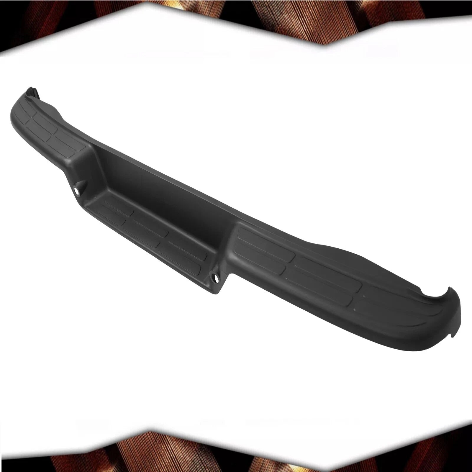 Textured Black Rear Bumper Step Pad for Chevy Express GMC Savana (1996–2025)