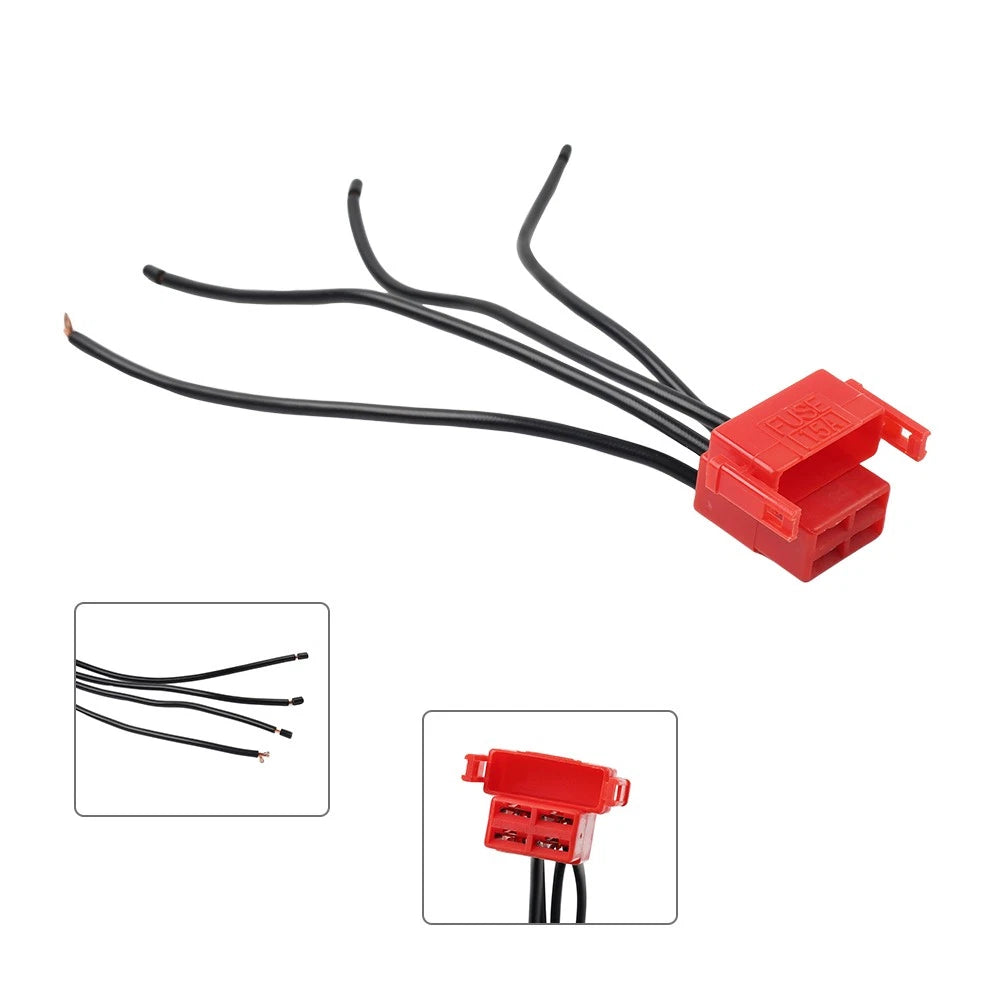 4-Way Starter Solenoid Relay Plug Connector for Honda CBR600RR (2003–2016)