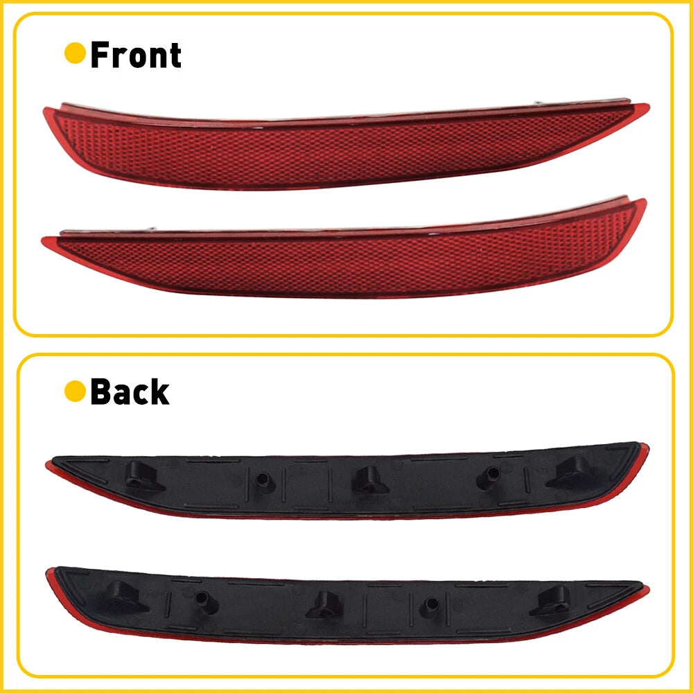 Bumper Reflector for Chevrolet Equinox (2018–2020) Rear Driver & Passenger Side