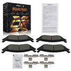 Set of Rear Ceramic Brake Pads for Chrysler Aspen/Dodge Durango (2003-2009)