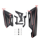 Lower Pan Engine Decorative Plate Cover for CB750 Hornet (2023–2024) Black