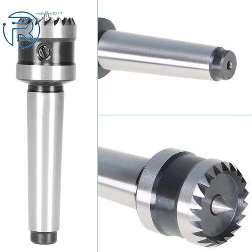 1 Inch Crown Multi Spur Wood Turning Lathe Drive Center with MT2 Arbor