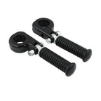 1 1/4" Highway Engine Guards Foot Pegs Mount Clamps for Harley Touring