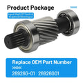 input shaft kit, 19-spline 21-tooth for EZGO TXT (1996–2013)