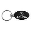Black Oval Keychain KC1340.ACU.BLK - Officially Licensed for Acura