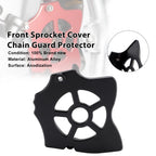 Front Sprocket Cover Chain Guard for Honda XR650L (1993–2025) Black