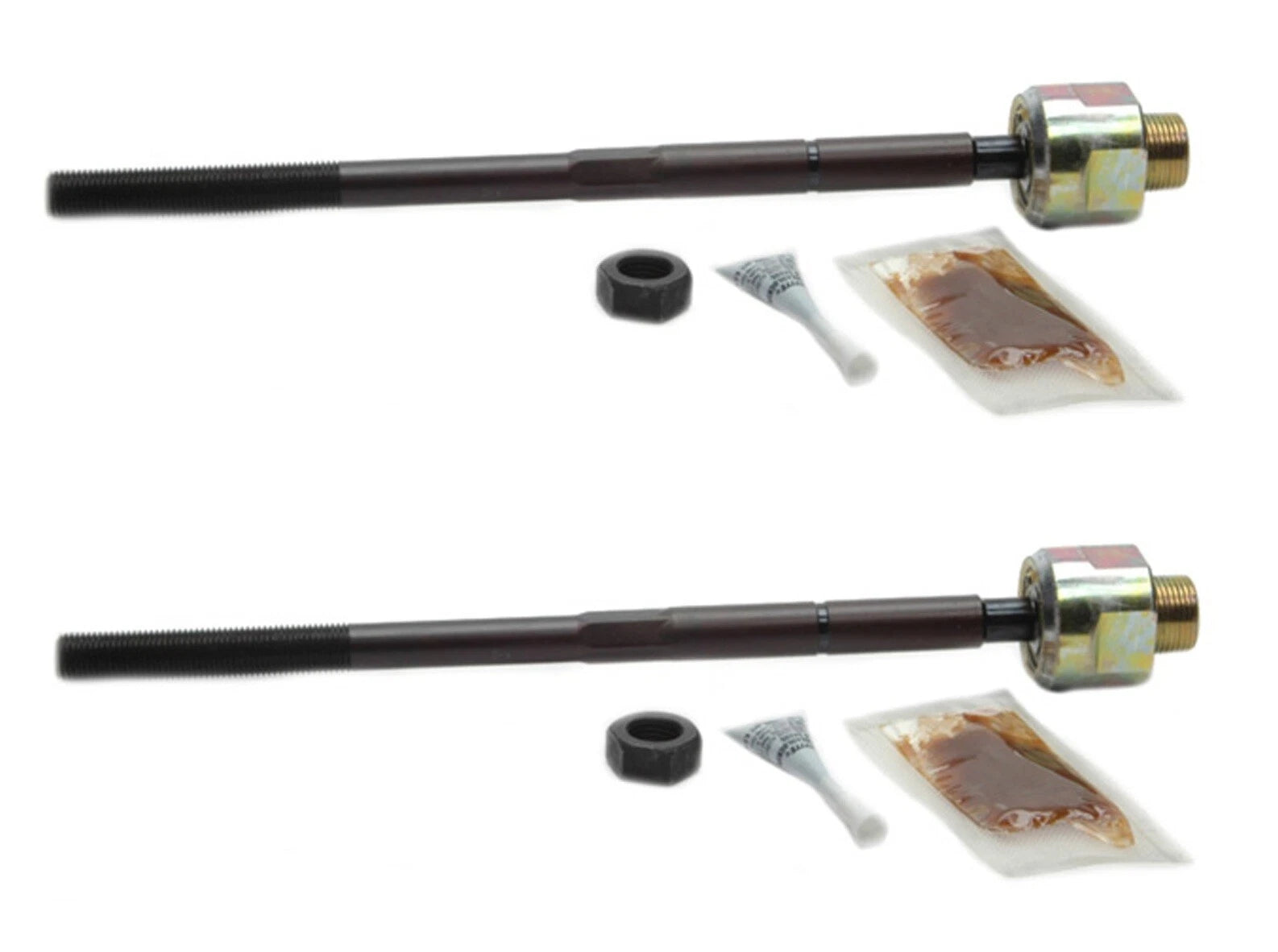 Set of 2 Inner Tie Rod Ends for GMC Sierra 1500, Chevy Silverado 1500