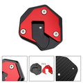 Kickstand Enlarger Plate Pad for Suzuki GSXR1300R (2008–2020) Red