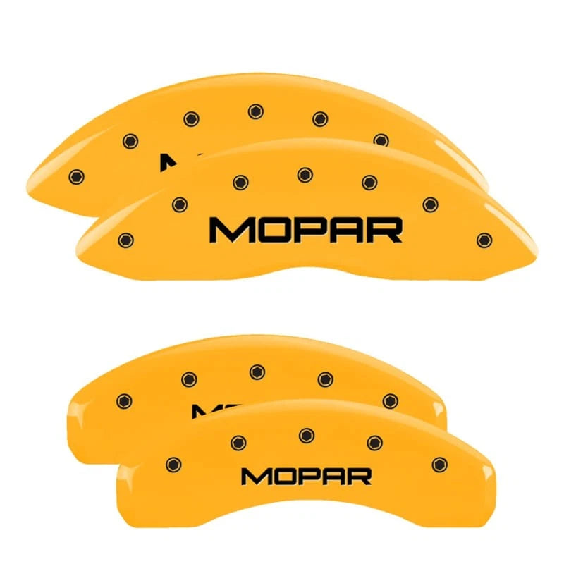 Caliper Covers Set of 4 Engraved MOPAR for 2022-2024 Jeep Wagoneer