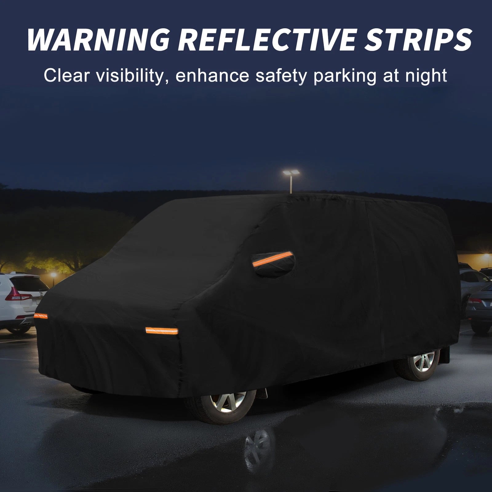 Waterproof Car Cover for Ford Transit (Driver Door Zipper) (2014–2023)