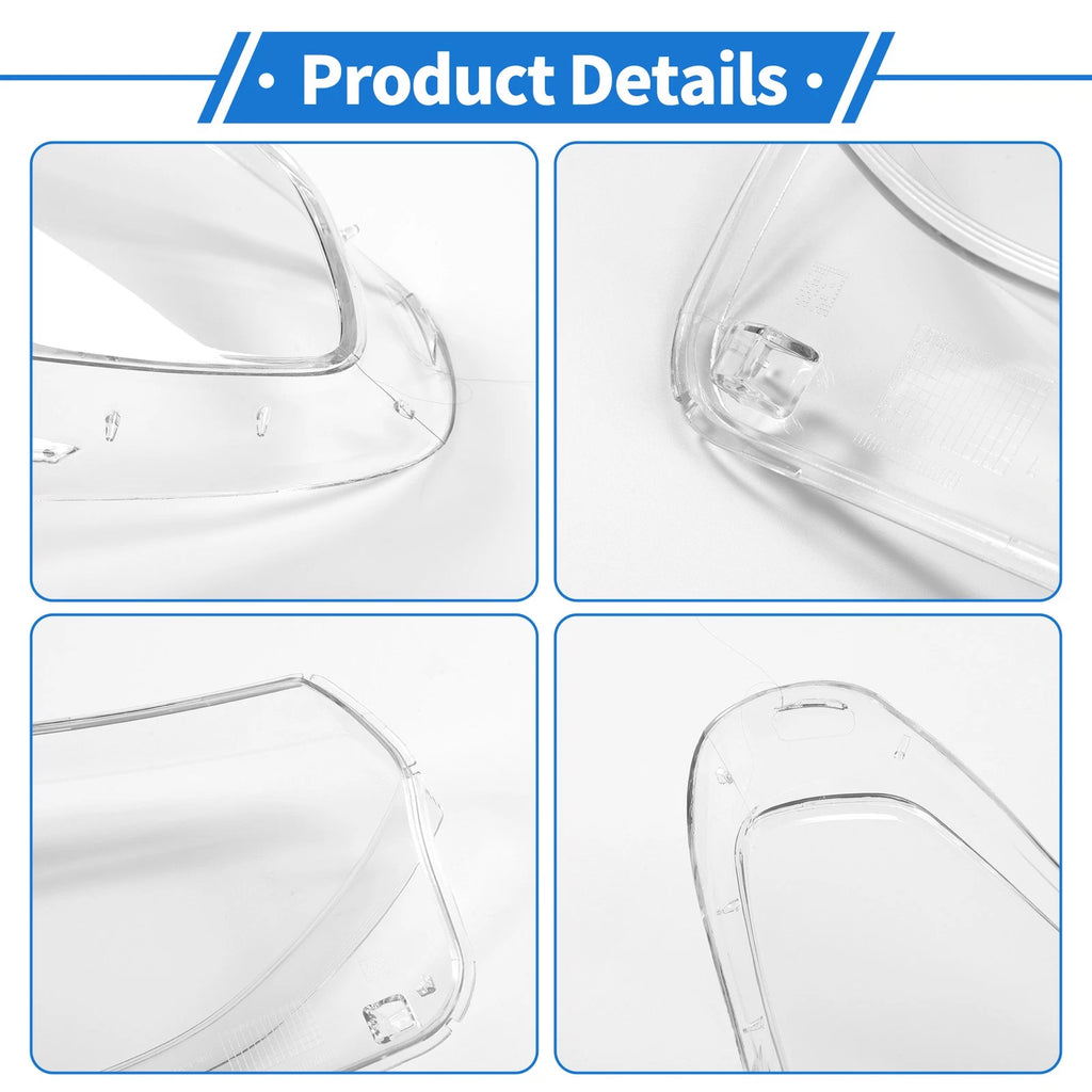1 Pc Headlight Lens Cover for BMW X3 X4 (2018–2021) No. 63117466131