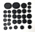 Rubber Body Plug Grommet Kit for Ford Mustang (1979–1993)