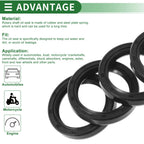 Set of 5 Oil Seal Ring 30x40x7mm NBR Rubber for Various Models 