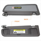 Driver Side Sun Visor for Honda Civic (2006–2011) OE Style Grey