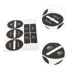 AC Button Worn Repair Decals Stickers for Volkswagen Passat (2005–2010)