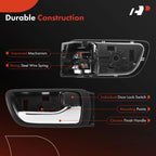 Front Right Plastic Interior Door Handle for Toyota 2002–2006