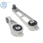 Set of 2 Front Right Upper & Lower Motor Mounts for Chrysler PT Cruiser (2001–2010)