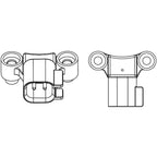 Horns for E250 Van, F150 Truck, F250 (Driver or Passenger Side)