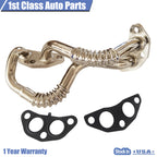 Oil Cooler Pipe with Gasket for Toyota Highlander Sienna Venza Lexus RX350 (2007–2019)