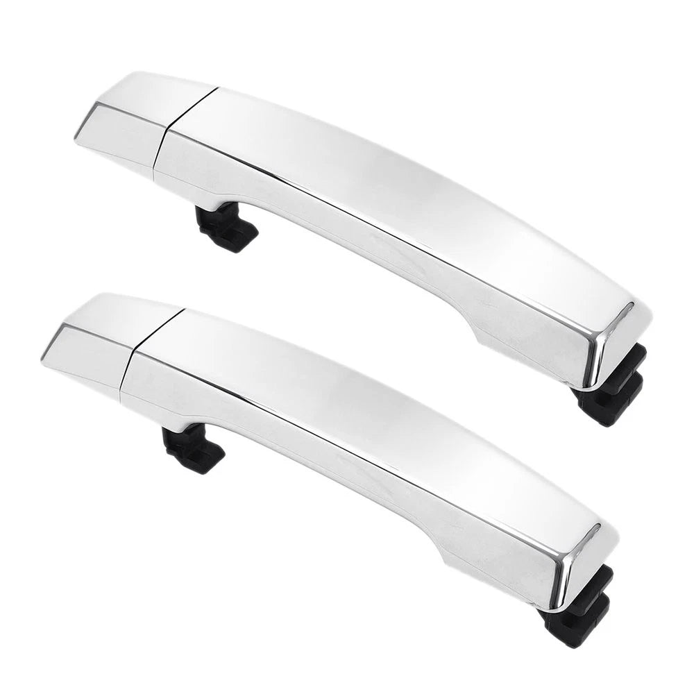 2Pcs Chrome Exterior Door Handle for Nissan Titan (2004–2010)
