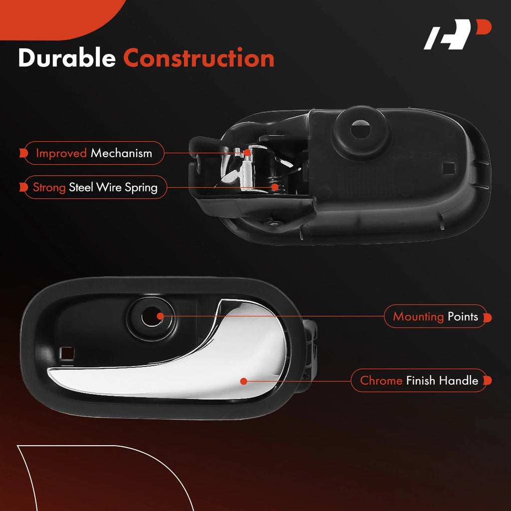 Rear Right Plastic Interior Door Handle for Chevy Malibu (2008-2012)