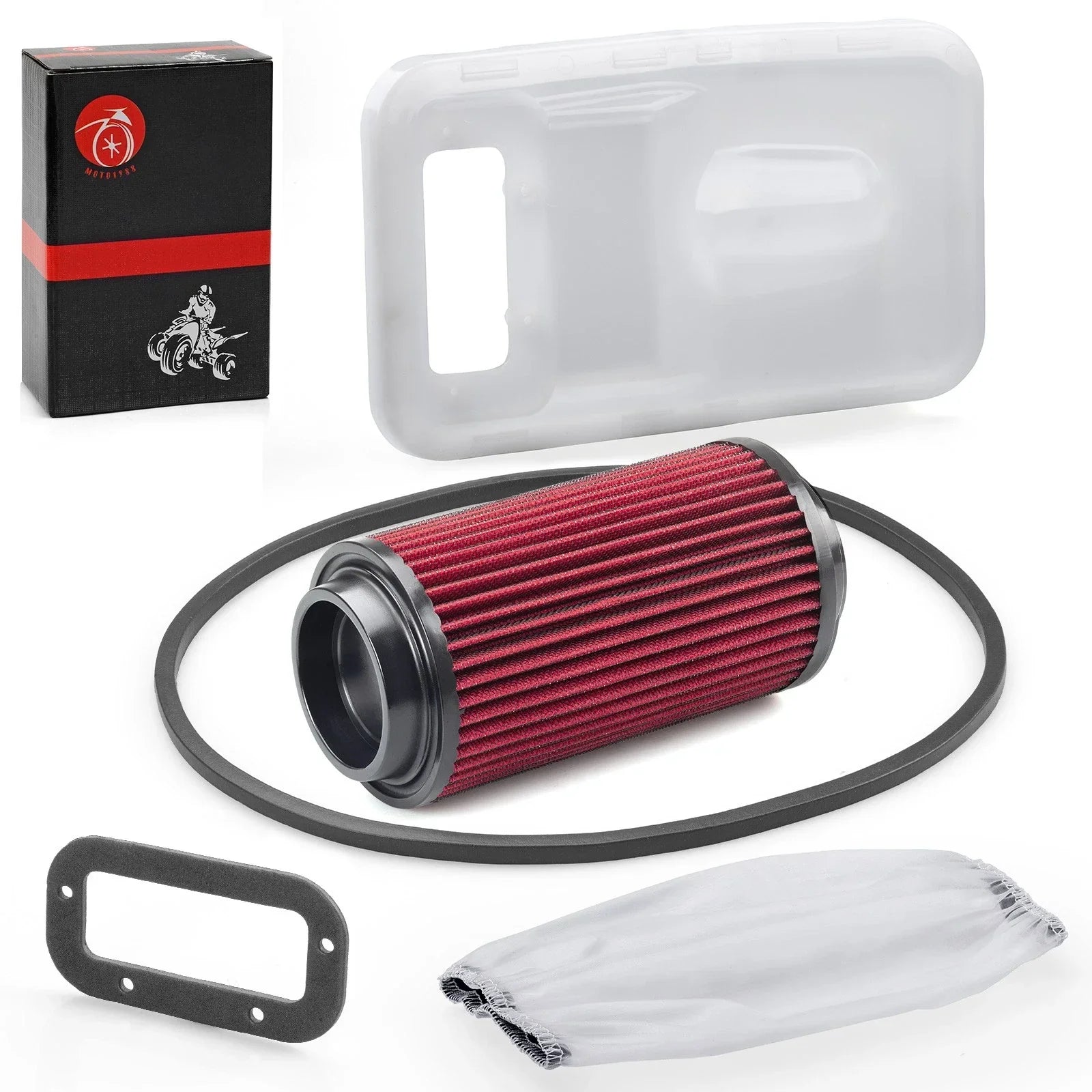 Airbox Lid Air Filter & Gasket Seal for Polaris Diesel 455 (1999–2005)