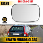 Heated Mirror Glass Right Passenger for Volvo XC70 (2003–2006) & XC90 (2003–2006)